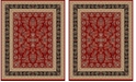 Safavieh Lyndhurst Red and Black 4' x 6' Area Rug